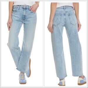 MOTHER | The Ditcher Zip Ankle Jeans in Light as a Feather EUC | Size 31